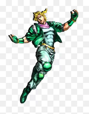 Jojo Dio Brando Art Number Png Free Download