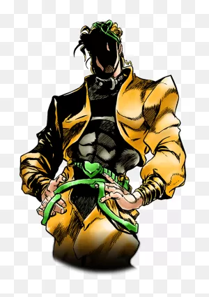 Unit Dio - Shadow Dio Brando Transparent Clipart - Large Size Png ClipartFlare.com 