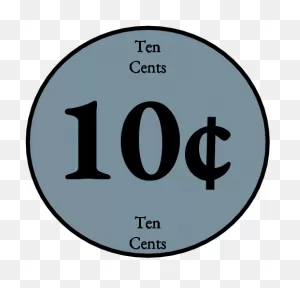 Ten Cent, 10, Dime - 温室 效应 漫画 Clipart - Full Size Clipart ClipartFlare.com 