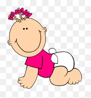 Baby Girl Diaper Clip Art N2 Free Image Download