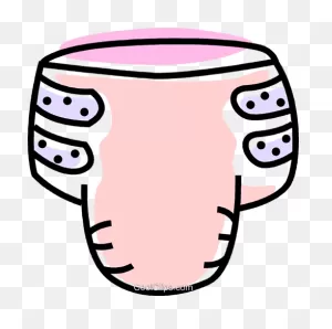Diaper Royalty Free Vector Clip Art Illustration -Vc045693 ClipartFlare.com 