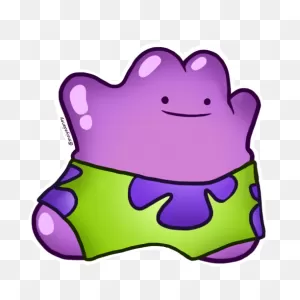 I Got Bored And Dressed Ditto Up Like Patrick Star : R/pokemon