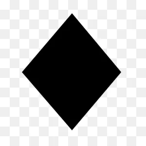 Diamond Shape Sticker