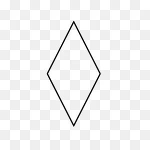 Rhombus Shape Rhomboid Lozenge - Diamond Shape Png Download - 500 ClipartFlare.com 