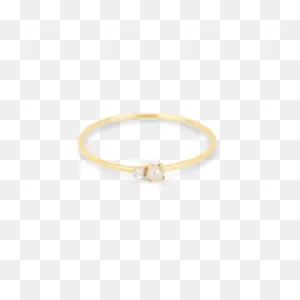 Pearl And Diamond Ring – Stone And Strand