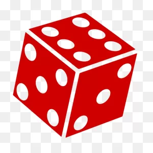 Math Clip Art--Dice And Number Models--Two Dice With 9 Showing, A ClipartFlare.com 