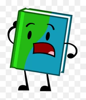 Dictionary Pose Redone - Bfdi Dictionary Face Clipart - Full Size ClipartFlare.com 