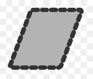 Rectangle Diamond Shape - Free Vector Graphic On ClipartFlare