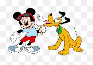 Mickey, Minnie And Pluto Clip Art | Disney Clip Art Galore