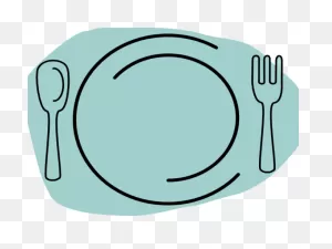 Cutlery Clipart Thanksgiving Dinner Plate - Dinner Clip Art - Png ClipartFlare.com 