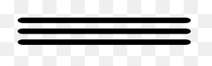 Download Hd 3 Stripes Png - Mobile Menu Icon Png Transparent Png ClipartFlare.com 
