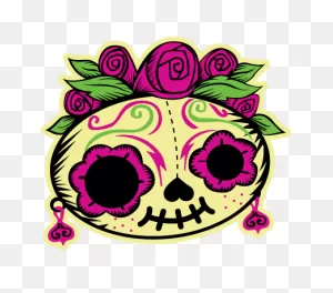 Tee Shirt Dia De Los Muertos Clipart - Full Size Clipart (#1649648 ClipartFlare.com 