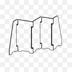 Dividers – Pet Room Dividers - Clear Design