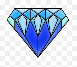 Diamond Background Clipart - Blue, Diamond, Line, Transparent Clip Art