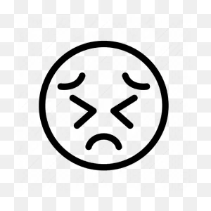 Depressed, Distressed, Emoji, Emoticon, Pain, Sad Icon - Download ClipartFlare.com 