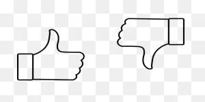 Like Dislike Button - Free Vector Graphic On ClipartFlare