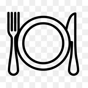Cooking, Cutlery, Dinner Plate, Dishes, Plate Icon - Download On ClipartFlare.com 