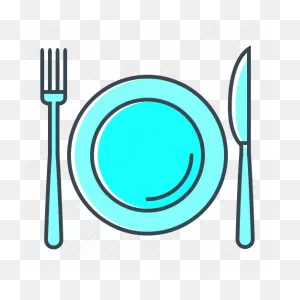 Crockery, Cutlery, Dishes, Restaurant, Tableware Icon - Download On ClipartFlare.com 