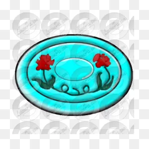 Dishes Picture For Classroom / Therapy Use - Great Dishes Clipart