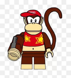 Diddy Kong (Cjdm1999) | Lego Dimensions Customs Community | ClipartFlare