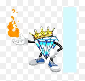 The Diamond Club Fire Diamond Hands Sticker - The Diamond Club ClipartFlare.com 