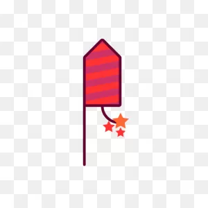 Diwali Festival Fire Crackers Party Crackers Rocket Icon - Diwali ClipartFlare.com 