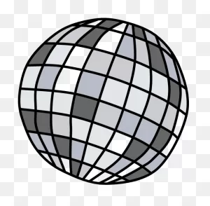 Disco Ball, Silver - Disco Ball Clipart - Png Download - Full Size ClipartFlare.com 