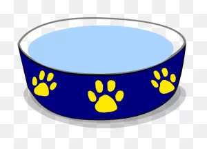 Dog Water Bowl Clipart - Clipart Suggest