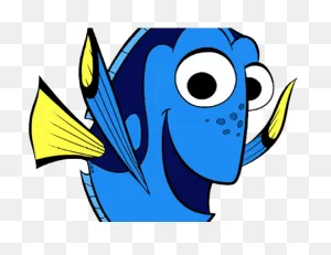 Character Clipart Finding Dory - Cartoon Dory - Png Download ClipartFlare.com 