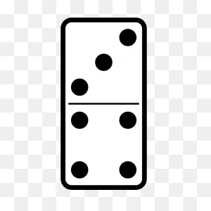 Domino Tile 3-4 Vector Image | Free PNG-WebP | Domino, Dominos Image ClipartFlare.com 