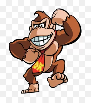 Easy Donkey Kong Clipart - Mario Vs Donkey Kong - (353X400) Png ClipartFlare.com 