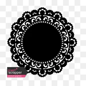 Doily Shape 1 Graphic By Marisa Lerin | ClipartFlare ClipartFlare.com ClipartFlare.com 