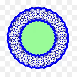 Download Flower Garden Doily - Crochet Patterns For House ClipartFlare.com 