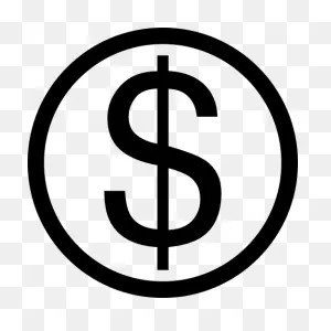 Dollar Symbol On Circle - Free Commerce Icons