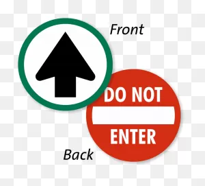 Ansi & Aaadm Compliant Do Not Enter Glass Door Decal Signs, Sku: L ClipartFlare.com 