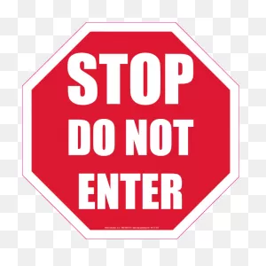 Free Do Not Enter Signs Coloring Pages - Do You Know De Wae Meme ClipartFlare.com 
