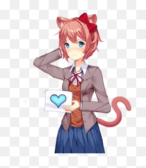 Doki Doki Literature Club Png Transparent Image | Png Arts