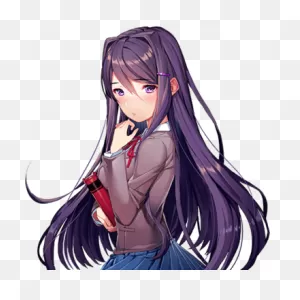 Yuri (Ddlc) | Doki Doki Literature Club Wiki | ClipartFlare