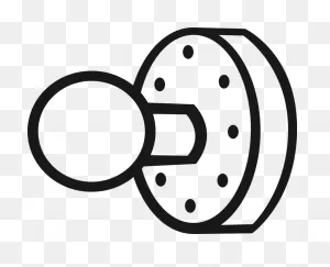 Vector Illustration Of Door Knob Or Door Handle Manually Clipart ClipartFlare.com 