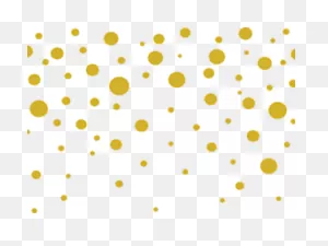 Dots Clipart Gold - Gold Polka Dots Png Transparent Png - Full ClipartFlare.com 