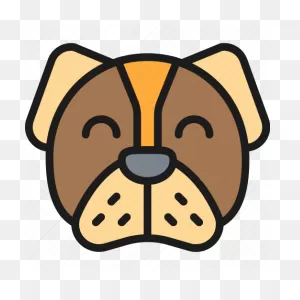Cartoon, Cute, Dog, Head, Husky, Set Icon - Download On Iconfinder