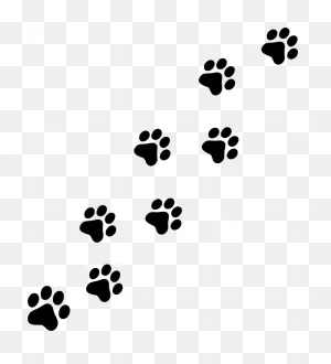 Paw Print Clip Art - Cat Paw Prints Clipart - Png Download - Full ClipartFlare.com 