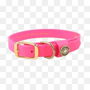 Water Dog Collar Pink