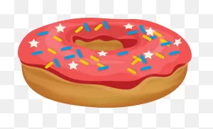 Doughnut11 · Donut Clip Art . ClipartFlare.com | Donuts, Food Clips, Baby Clip Art