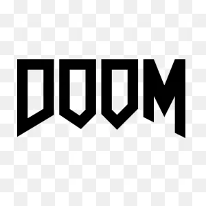 Doom Logo Icon In Windows 10 Style