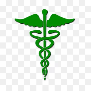Green Caduceus Medical Symbol Clipart Image - ClipartFlare ClipartFlare.com