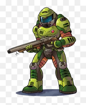 Doomguy The Alligator | Sonic Fanon Wiki | ClipartFlare