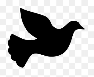 Dove Pigeon Silhouette - Free Vector Graphic On ClipartFlare
