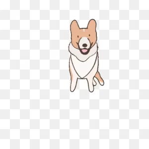 Doggo Sticker For Ios & Android | ClipartFlare