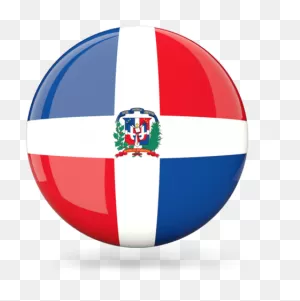 Dominican Flag Png - Dominican Republic Flag Circle Clipart - Full ClipartFlare.com 